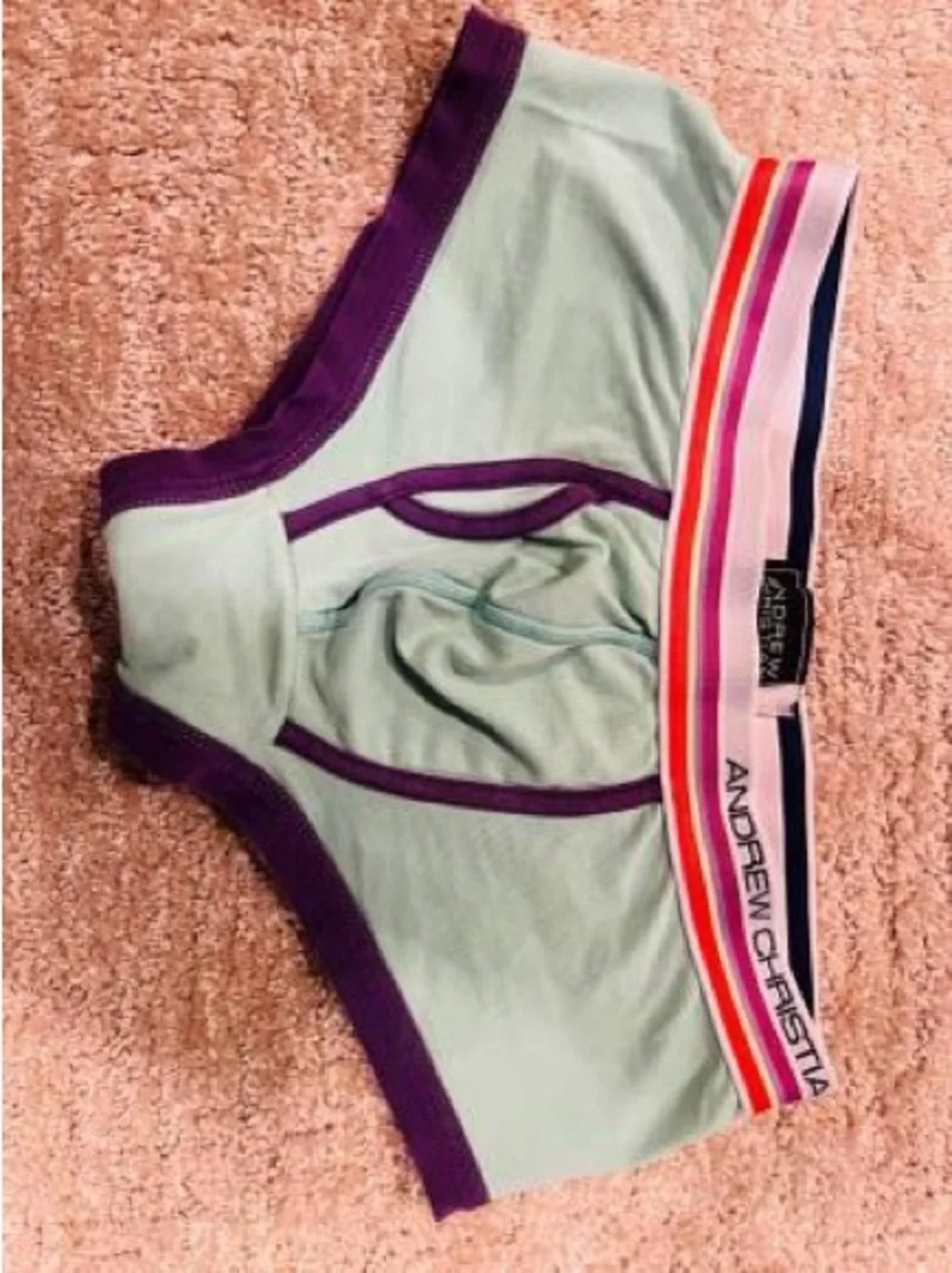 NWT Andrew Christian multicolor shorts